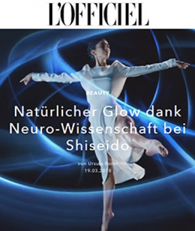 Werbung mit Tänzerin für Neuropflegecreme